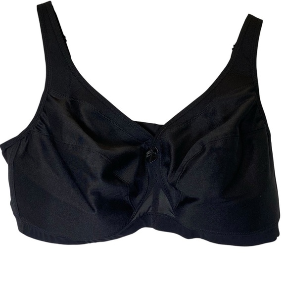 Glamorise Full Figure Plus Sz 44DD  MagicLift Active Support Bra Wirefree #1005 - Picture 2 of 8